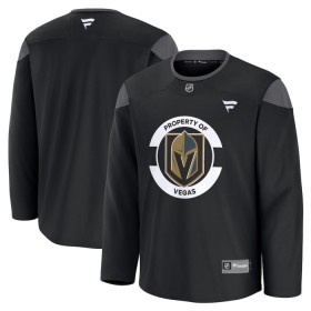 Vegas Golden Knights tröja Customized Fanatics Team Practice 2024-25 Svart - NHL Tröjor Herr